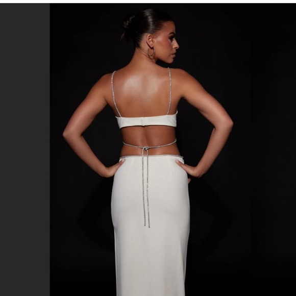 Meshki White Maxi Dress - Picture 2 of 6